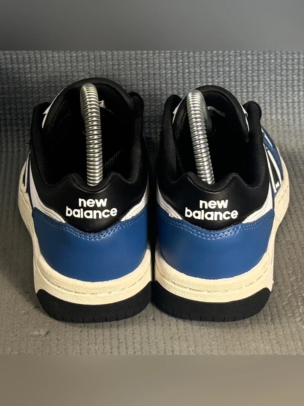 New Balance 480 V1‎ Lace-up Sneaker Blue Agate/White Kid’s Size 3.5